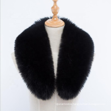 Women winter scarf faux fox fur Collar 50/60/70/80/90cm jackets fur Luxury Scarves Coat decor shawl men scarf